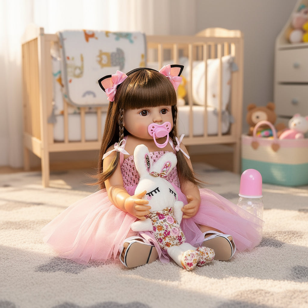 Muñeca Reborn Realista con Accesorios