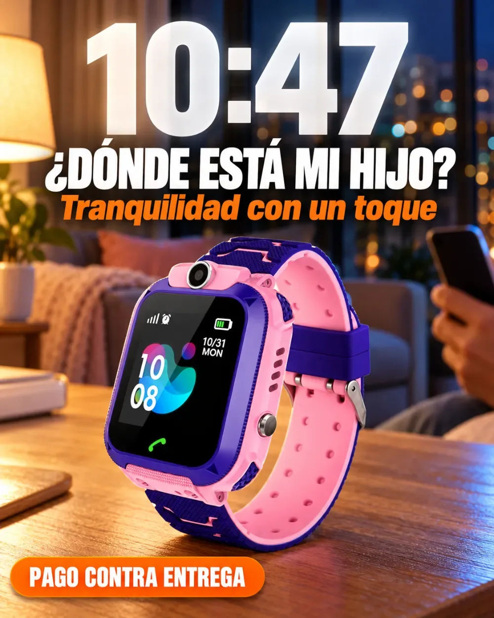 Reloj GPS SOS para Niños